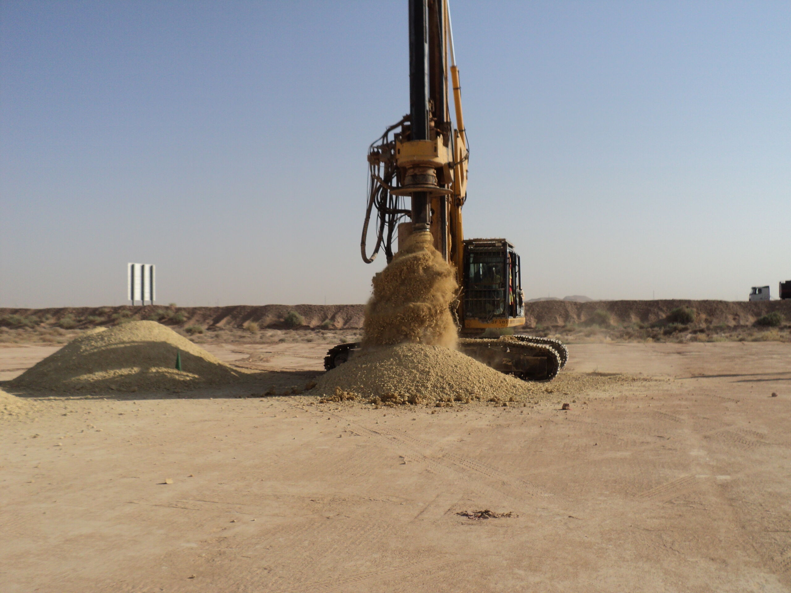 Piling works