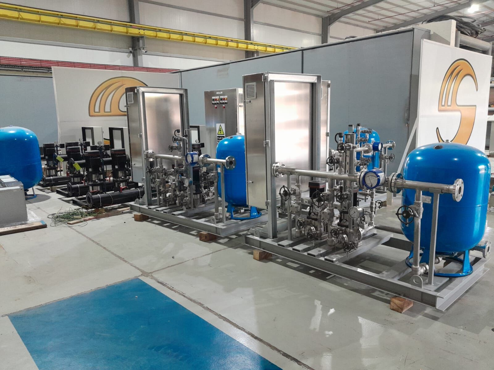 Raw water pump replacement at Qatif